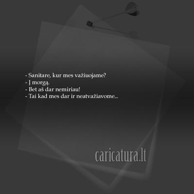 Anekdotai, juodas humoras, caricatura.lt