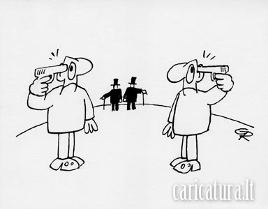 Rimtautas Grabauskas karikatra caricature caricaturas