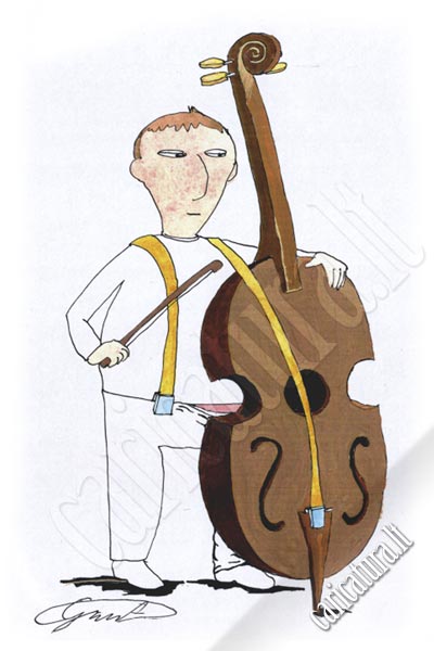 Karikatra Muzikantas, Musician caricature, Andrius Gruzdaitis, karikatros, caricaturas, cartoon, karikaturen, karikaturi, caricatura.lt