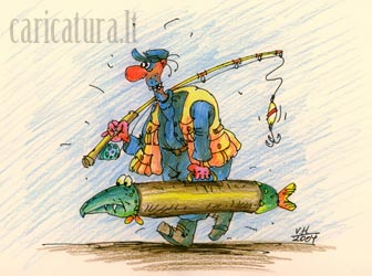 Henrikas Vaigauskas karikatūra caricature caricaturas