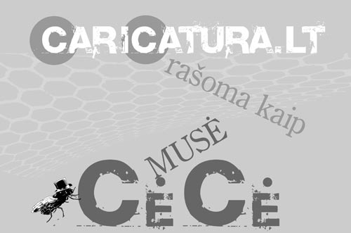 caricatura.lt rasoma kaip muse cece