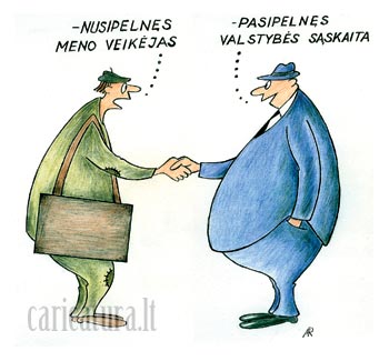 Karikatra, Algirdas Radvilaviius, karikatros, caricature, caricaturas