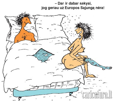 Karikatra Prostitut, Prostitute caricature, Saulius Medionis, karikatros, caricaturas, cartoon, karikaturen, karikaturi, caricatura.lt