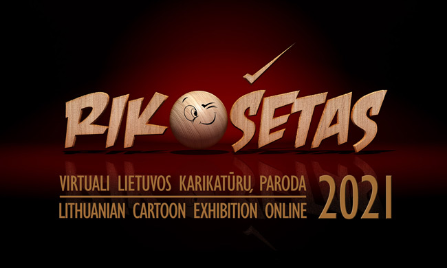 III virtuali Lietuvos karikatūrų paroda RIKOŠETAS 2021