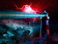 Wallpaper Lighthous, www.caricatura.lt